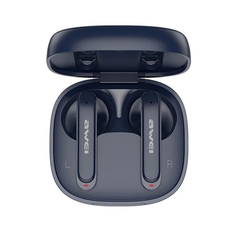 Wireless Noise-cancelling Earbuds - T66 - Black