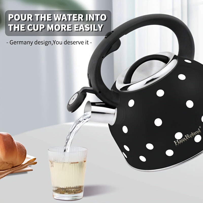 Whistling Tea Kettle Stainless Steel Stovetop (2.5L)