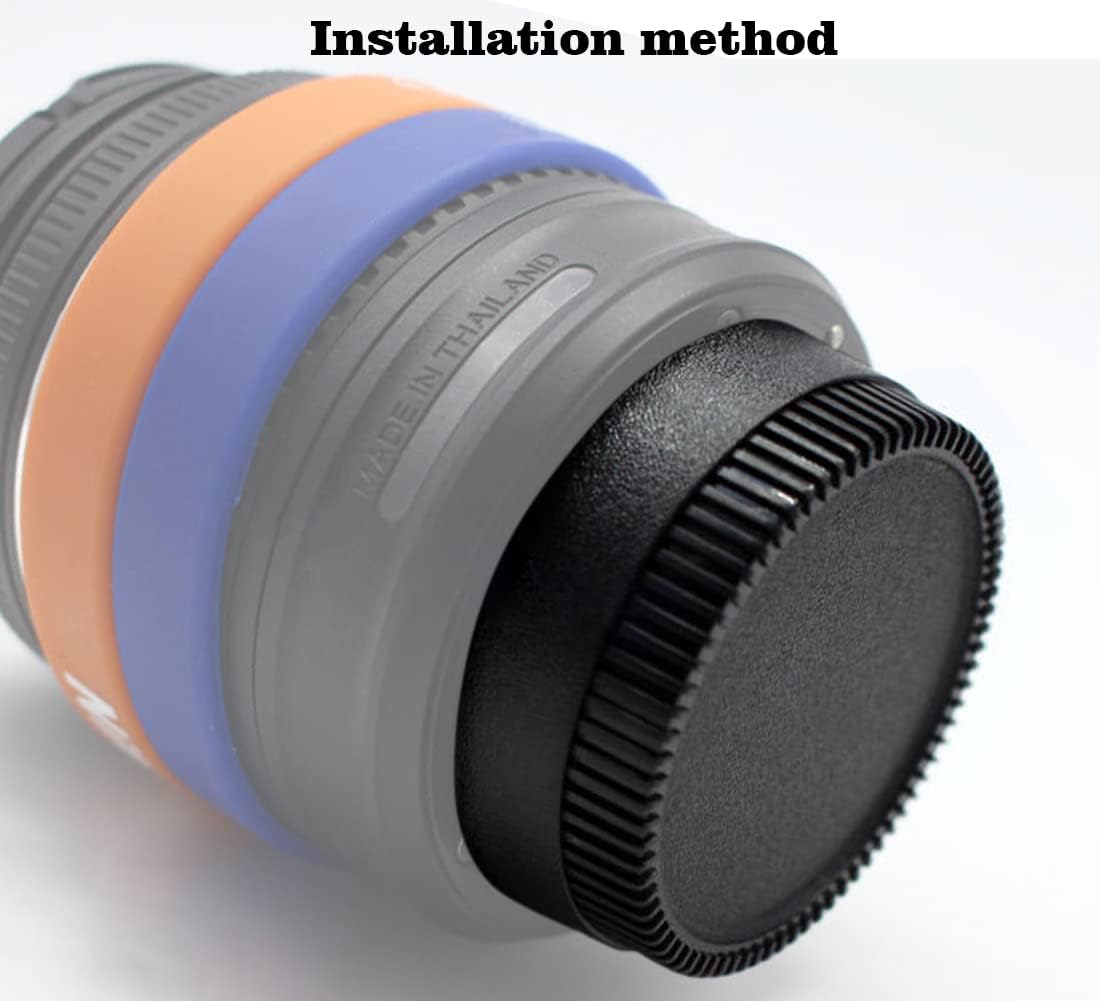 [4Pack] Rear Lens Cap Cover for Nikon AF AF-S SLR DSLR Cameras Lens,   Nikon D5100 D7500 D7000 D850 D810 D800 D750 D350 D3500 D3400 D3300 D3200 D3100 D5600 D5500 D5300 D90 D80 D70