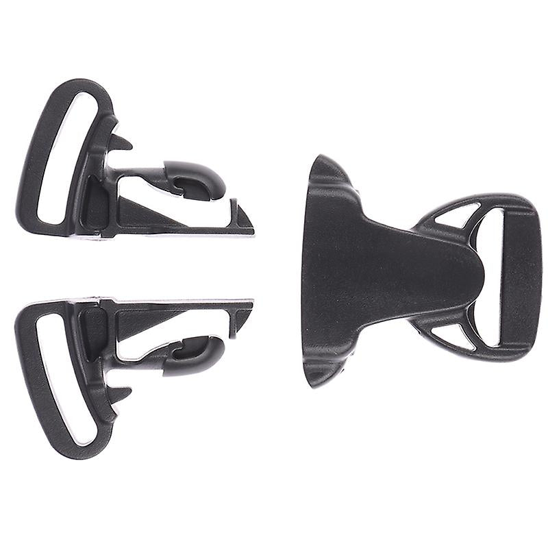 25mm 3 Way Three Point Buckle Quick Plastic Black Baby Carrier Accessory Hfmqv