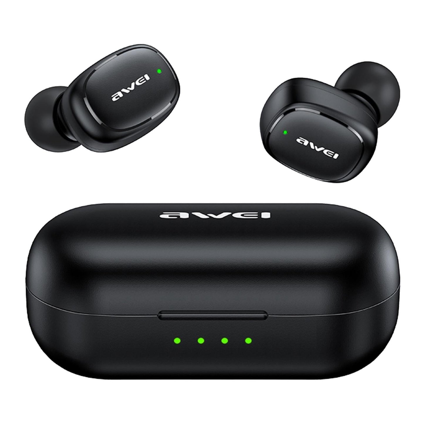Wireless Sports Earbuds - Bluetooth Lightweight - Black
