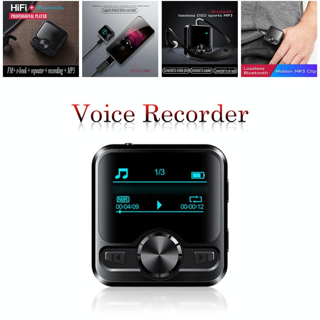 16Gb Ai Recorder With Bluetooth & Voice Control