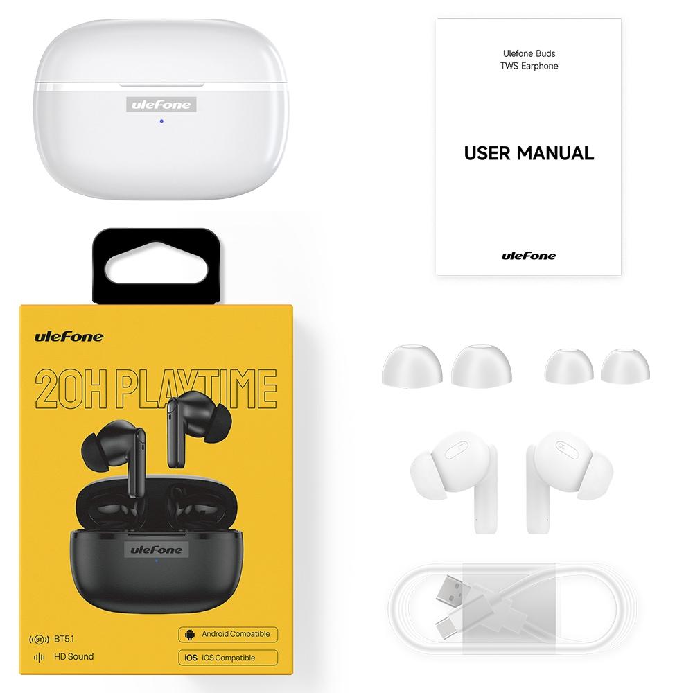 Ulefone True Wireless Bluetooth Earbuds - Tws - Black