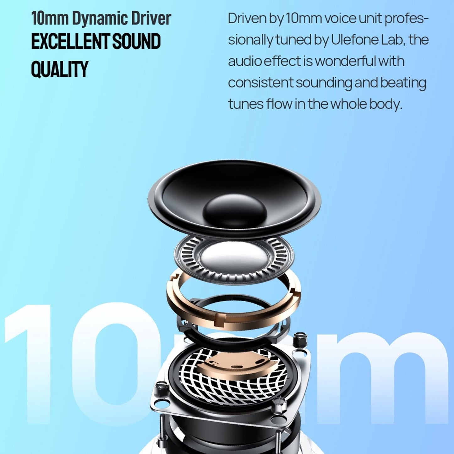 Ulefone True Wireless Bluetooth Earbuds - Tws - Black