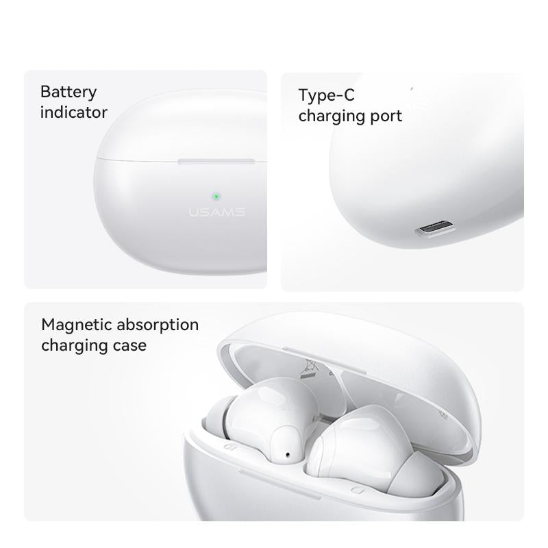 Wireless In-ear Bluetooth Earbuds - Us-xd18 - White