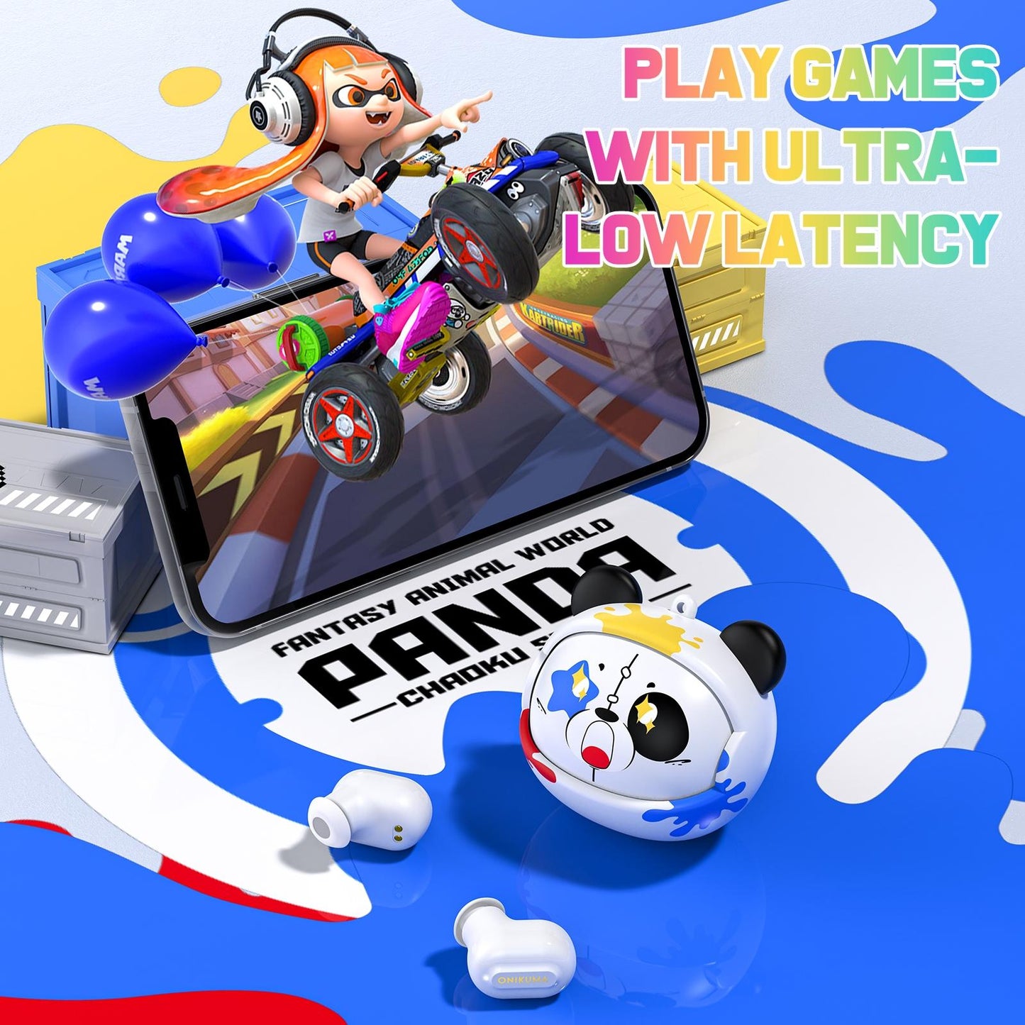 Wireless Gaming Earbuds - T20 Tws Bluetooth - Grey