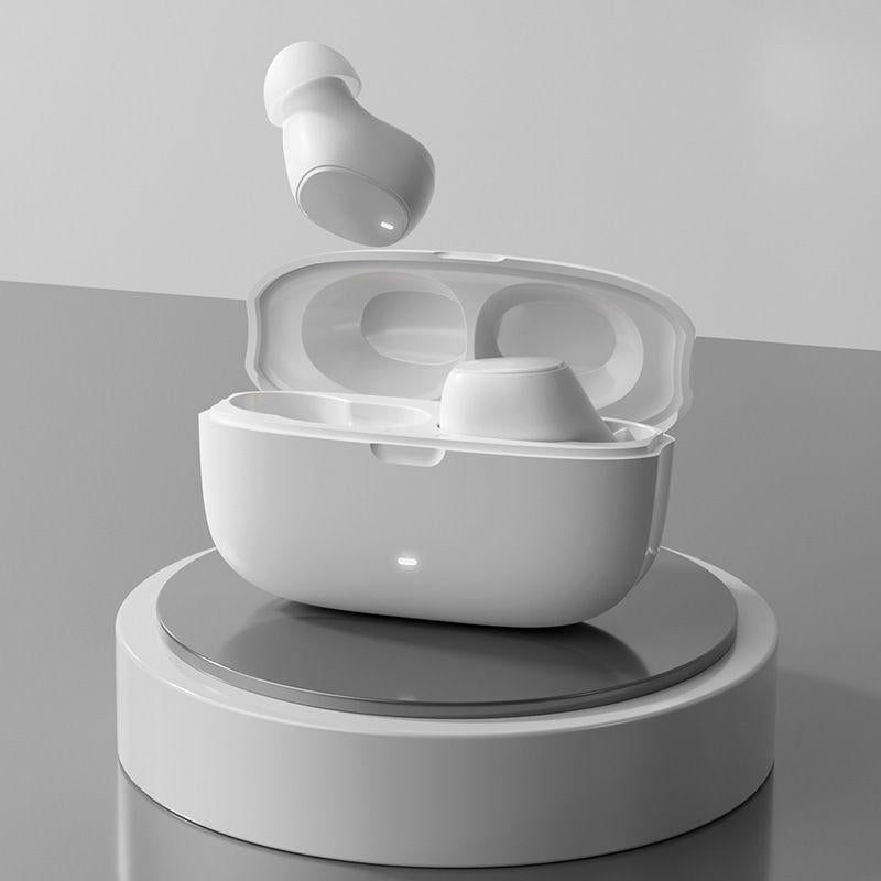 Wireless Earphones with Ai Noise Cancelling Mic and Bluetooth 5.3 - Black