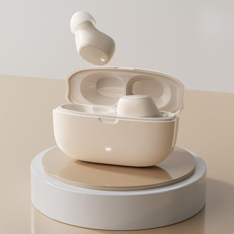 Wireless Earphones with Ai Noise Cancelling Mic and Bluetooth 5.3 - Black