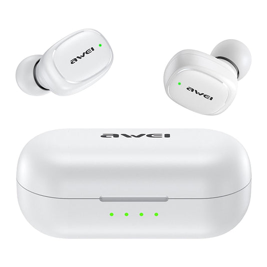Wireless Sports Earbuds - Bluetooth Lightweight - White