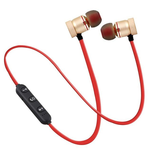 Wireless Bluetooth Sport Earbuds with Mic - Moreblue S07 - Gold
