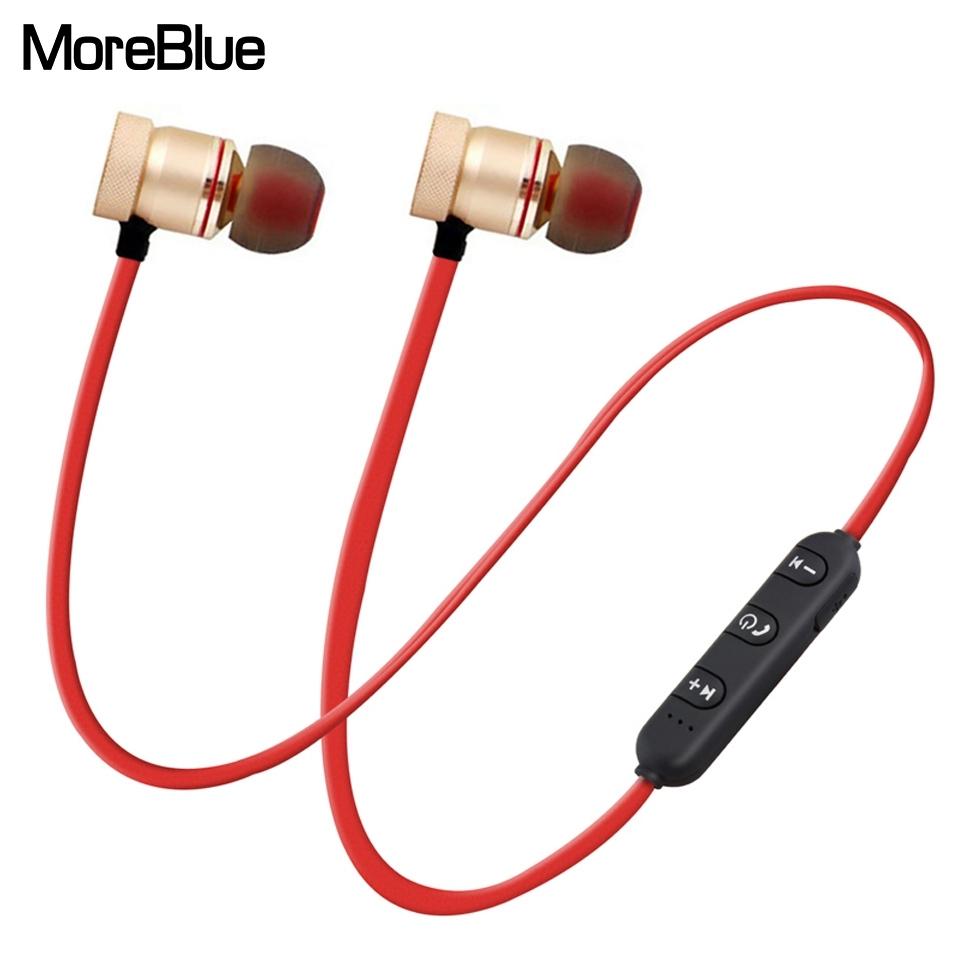 Wireless Bluetooth Sport Earbuds with Mic - Moreblue S07 - Gold