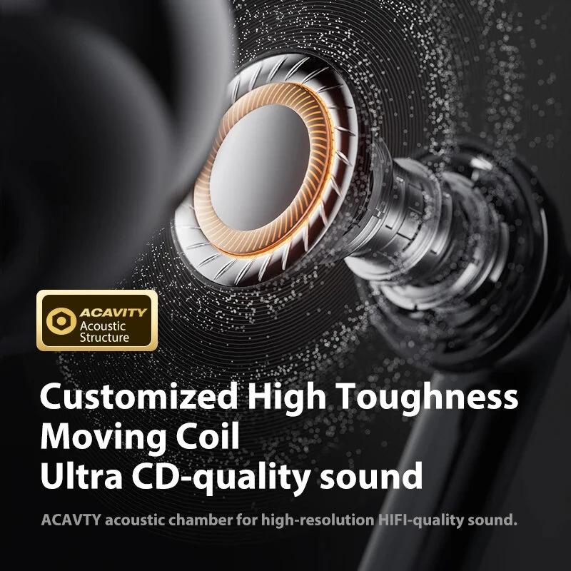 Wireless Anc Bluetooth Earbuds with Noise Reduction - T51s - Beige