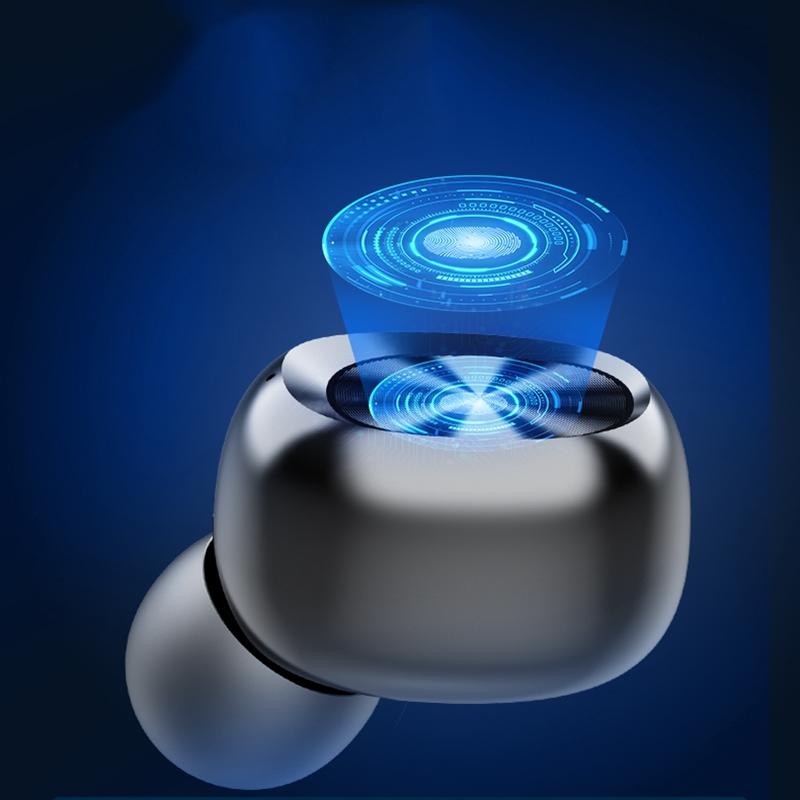 Wireless Noise-cancelling Earbuds with Charging Case