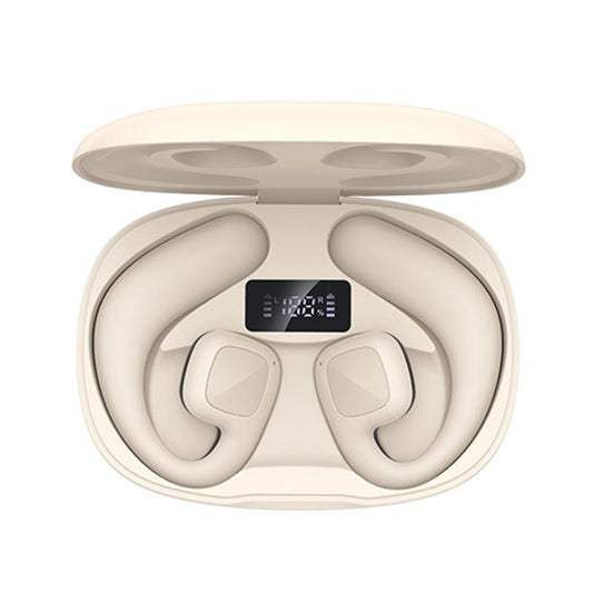 Wireless Tws Bluetooth Earbuds with Air Conduction Technology - Khaki