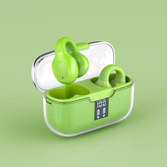 Wireless Bone Conduction Earbuds with Noise Reduction - Green
