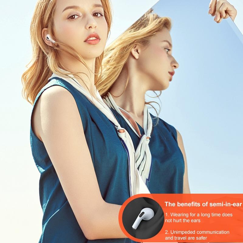 Waterproof Tws Bluetooth Earbuds + Charging Case - White