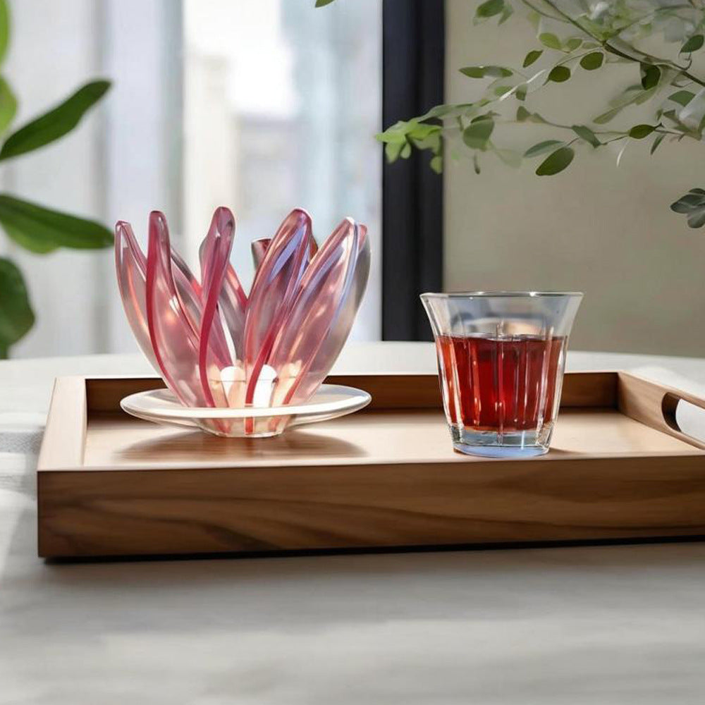 V60 Pour Over Coffee Dripper - Heat Resistant Brew Filter Cone - Pink(Black Base)