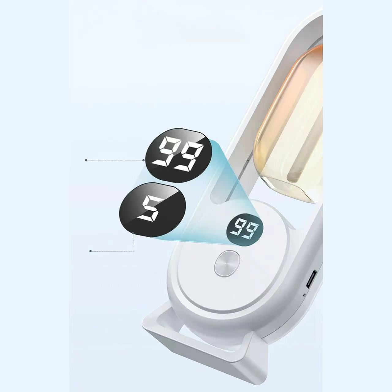 White Ultrasonic Aroma Diffuser with Nano Mist & LED Night Light - Fragrance & Odor Eliminator for Home Bedroom & Bathroom(Essential Oils Not Included)