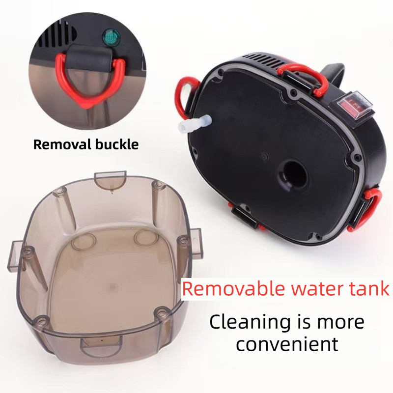 White Portable High-Pressure Steam Cleaner with 1000ml Tank & 7-Piece Pro Brushes/Spray Nozzle Kit - 131°C High-Temp Deep Cleaning Machine for Kitchen Grease and Home Sanitization