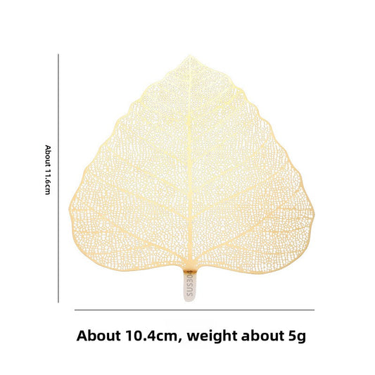 5-PCS Golden 304 Stainless Steel Bodhi Leaf Tea Strainer Creative Fine Mesh Tea Filter Infuser for Loose Leaf Tea Australian Home Tea Set Accessory