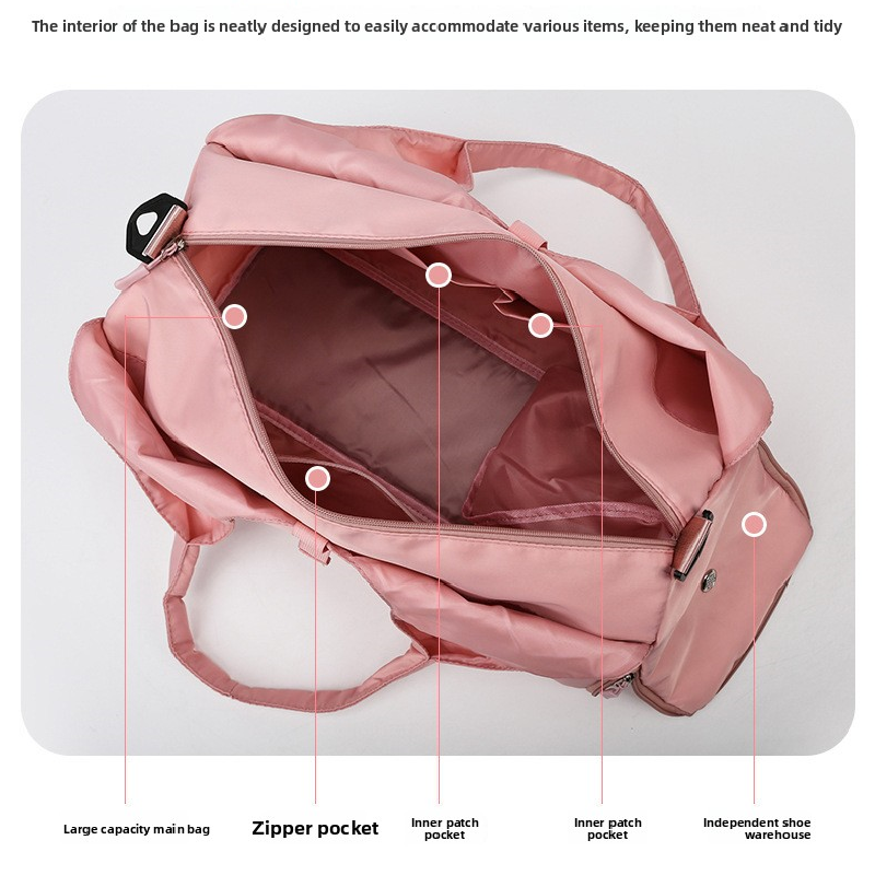 Apple green Women Large Capacity Yoga Gym Bag with Shoe Compartment and Mat Strap Water Resistant Travel Duffel Lightweight Tote for Fitness and Weekend Trips