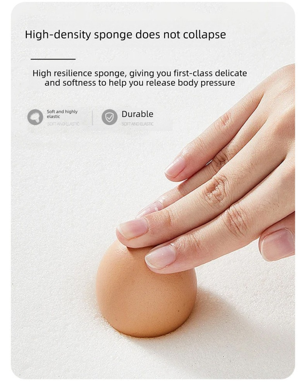 A pair of Memory Foam Chair Armrest Pads Curved Elbow Support Cushion Black Ergonomic Pressure Relief Cover for Office Gaming Chair WFH Setup