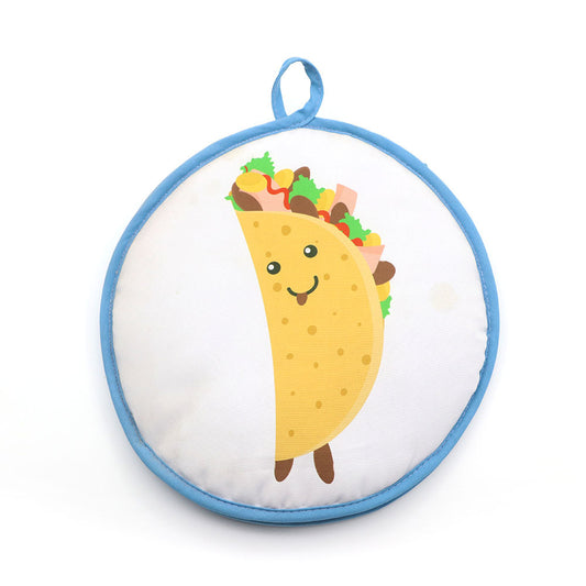 2-Pack 12-Inch Tortilla Warmer Pouch for Soft Tacos, Pancakes & Potatoes (30x30cm, Style 3)